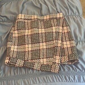 Plaid Mini Skirt